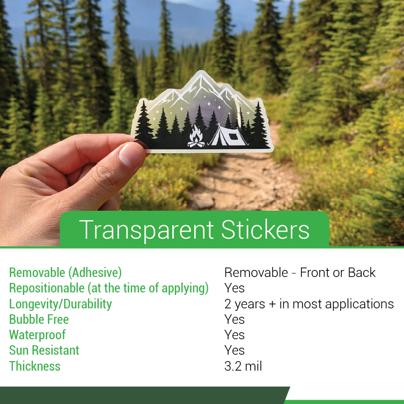 Transparent Stickers